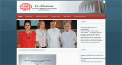 Desktop Screenshot of exalumnasmariaauxiliadorabaq.com